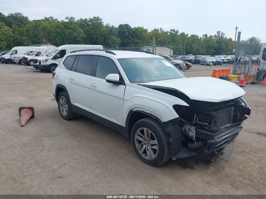 2021 VOLKSWAGEN ATLAS 2.0T S | 1V2AP2CA3MC522253 | UPCARS