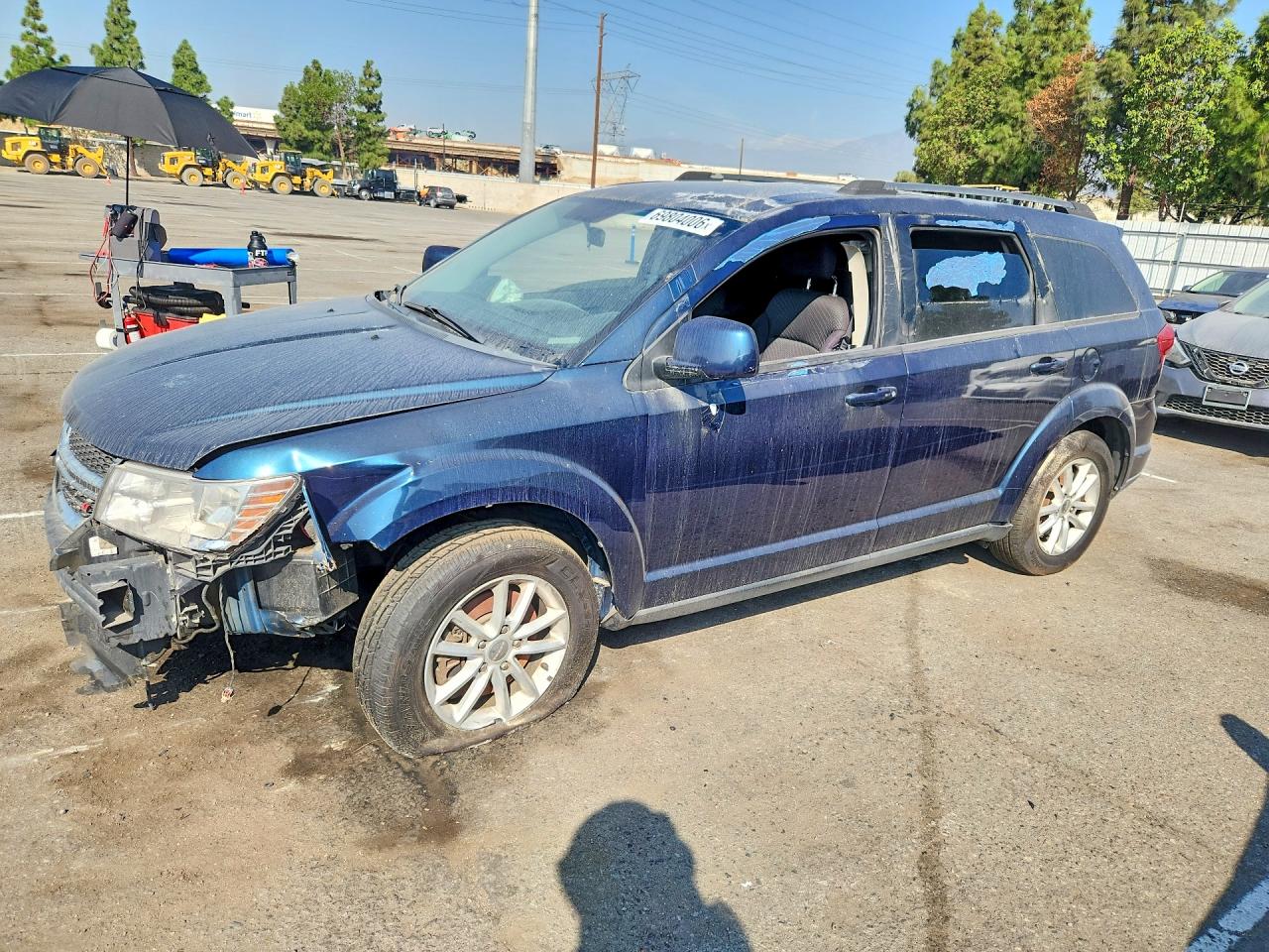 2013 DODGE JOURNEY SXT | 3C4PDCBG9DT736295 | UPCARS