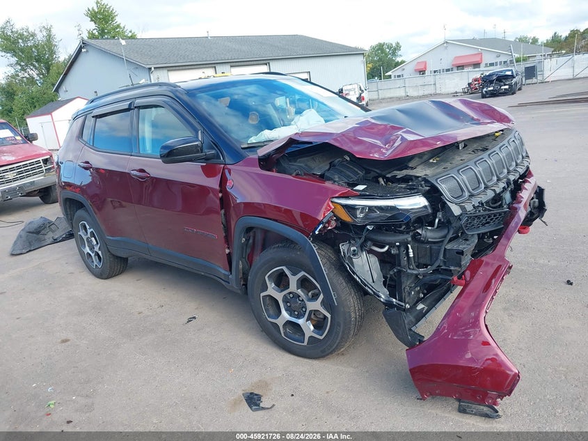 2022 JEEP COMPASS TRAILHAWK 4X4 | 3C4NJDDB4NT203473 | UPCARS