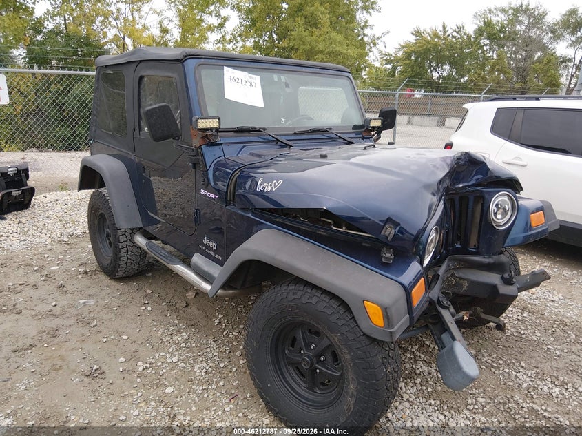 2004 JEEP WRANGLER SPORT | 1J4FA49S04P703169 | UPCARS