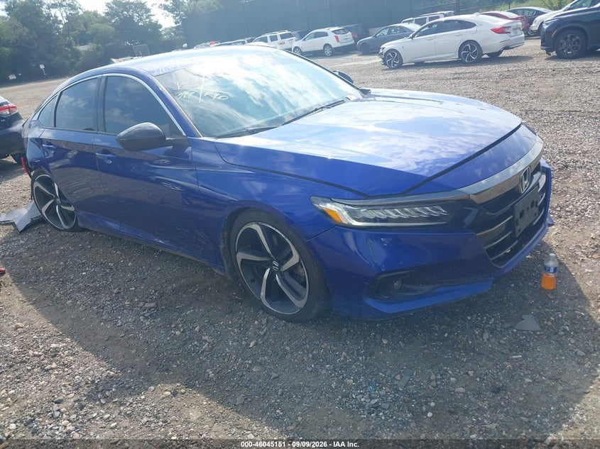 2022 HONDA ACCORD SPORT | 1HGCV1F30NA121779 | UPCARS