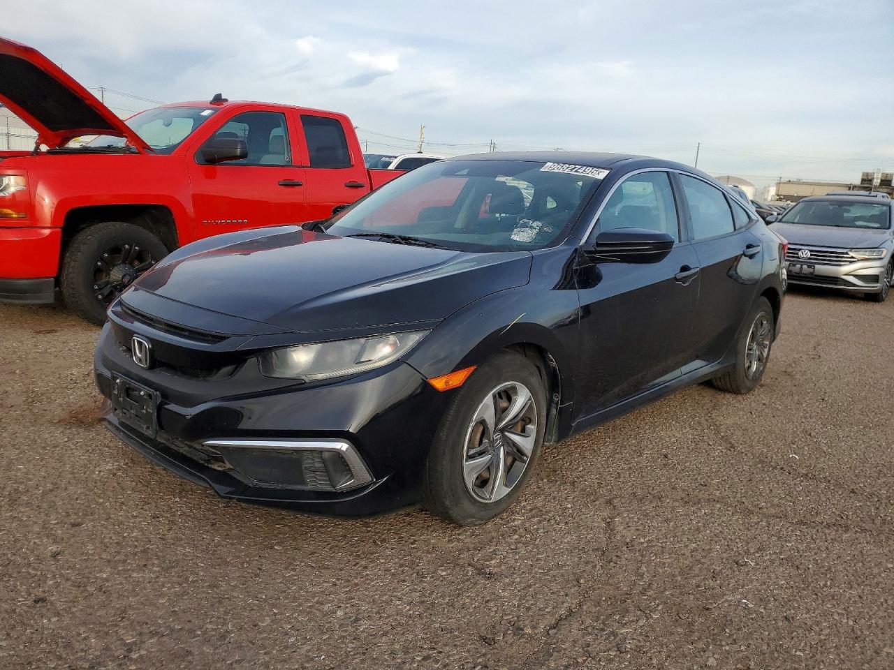 2019 HONDA CIVIC LX | 2HGFC2F62KH520144 | UPCARS