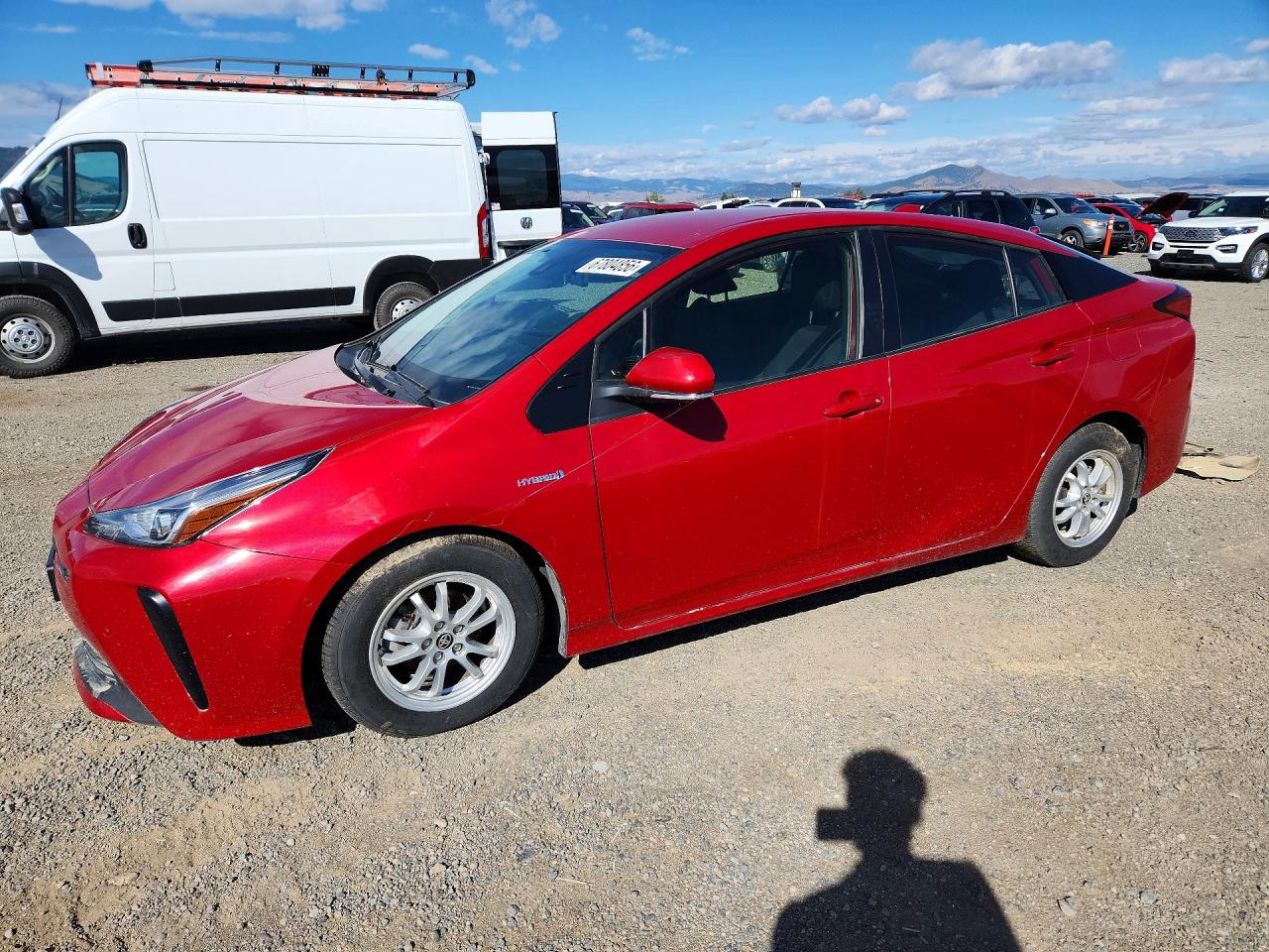 2022 TOYOTA PRIUS LE | JTDKAMFUXN3154440 | UPCARS