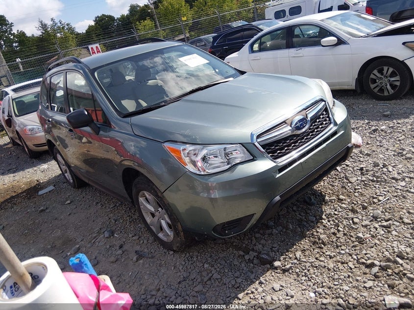 2016 SUBARU FORESTER 2.5I | JF2SJABC6GH518128 | UPCARS