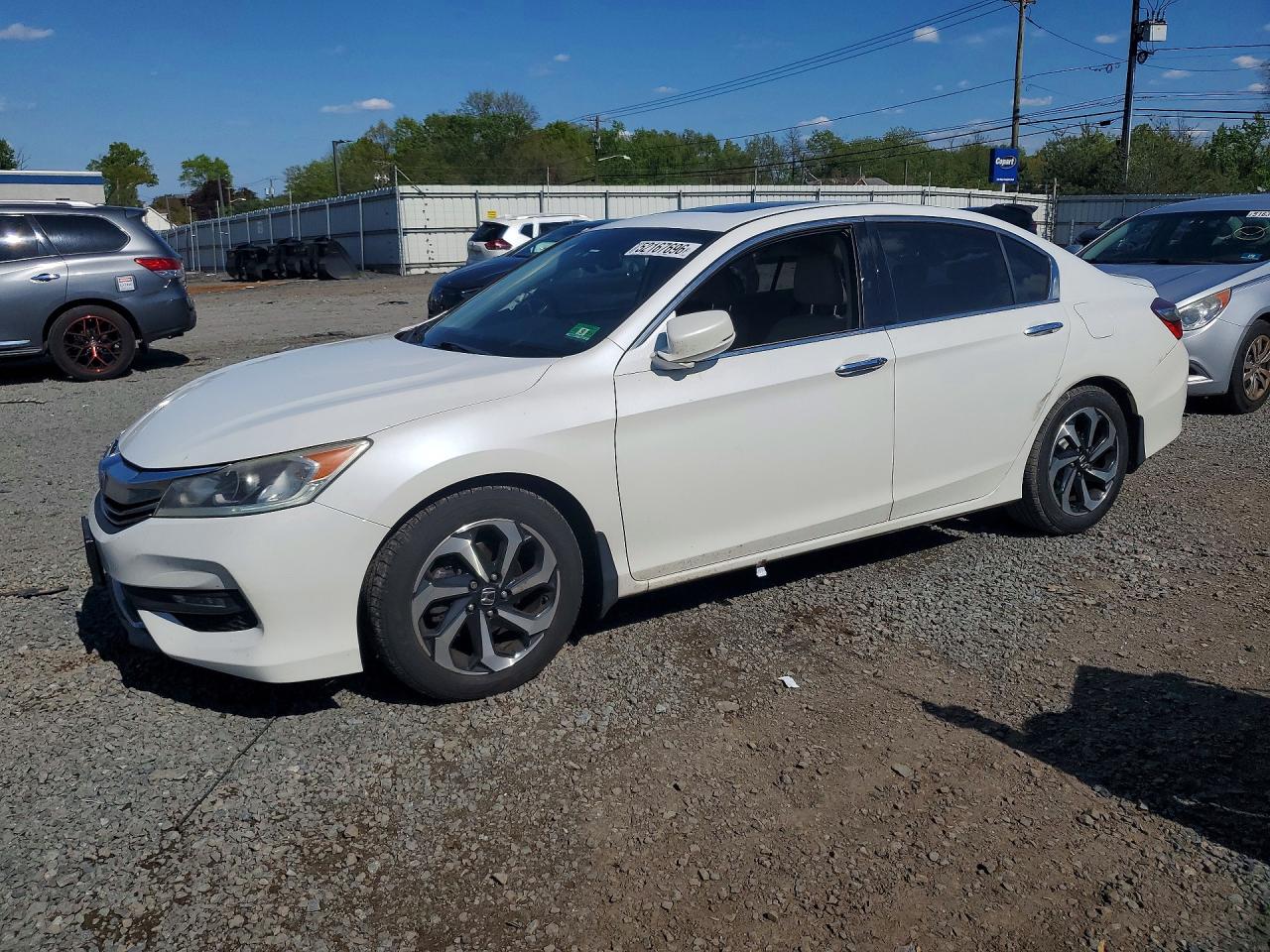 2017 HONDA ACCORD EXL | 1HGCR3F84HA005307 | UPCARS