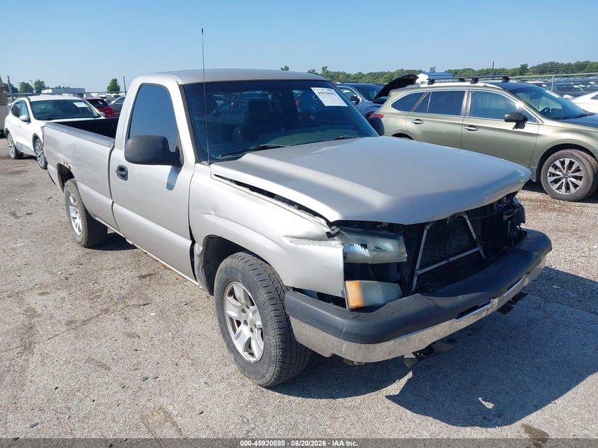 2006 CHEVROLET SILVERADO 1500 WORK TRUCK | 3GCEC14X66G176999 | UPCARS