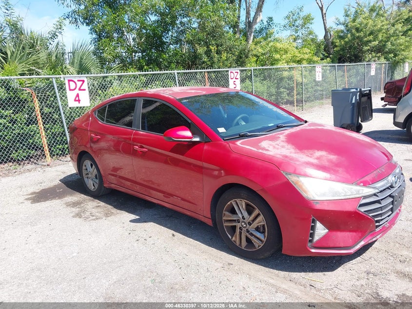 2019 HYUNDAI ELANTRA SEL | 5NPD84LFXKH431131 | UPCARS