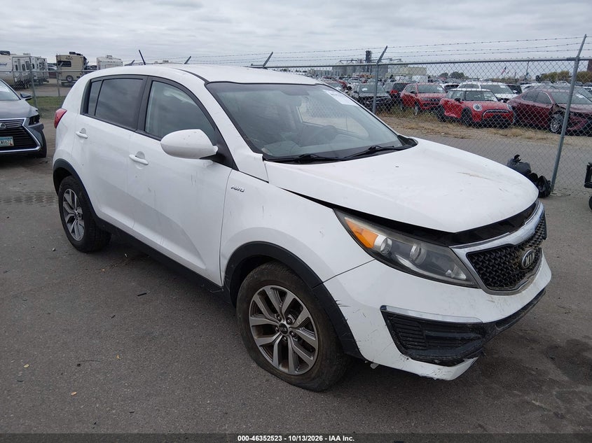 2016 KIA SPORTAGE LX | KNDPBCAC6G7817641 | UPCARS