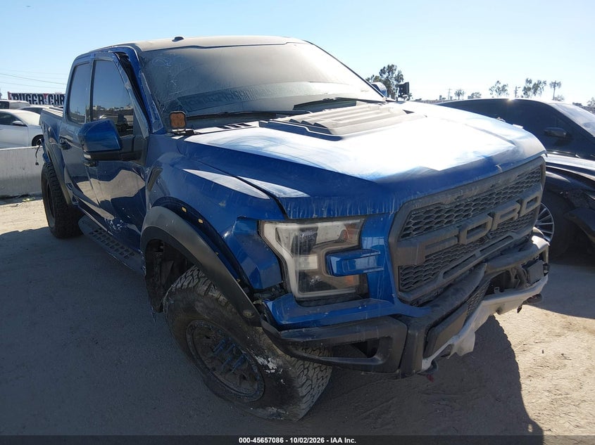 2018 FORD F-150 RAPTOR | 1FTFW1RG8JFD04223 | UPCARS