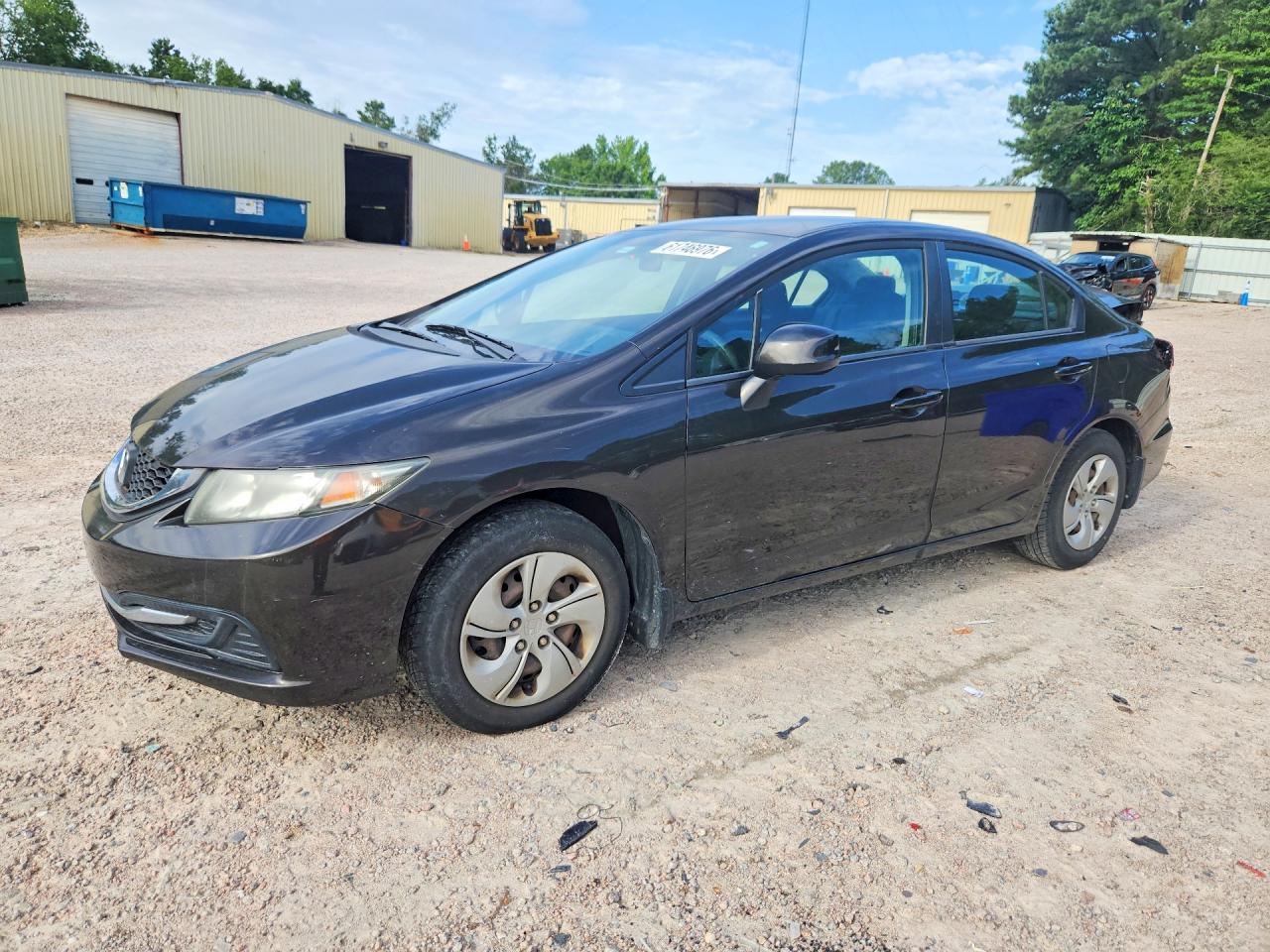 2013 HONDA CIVIC LX | 19XFB2F50DE201994 | UPCARS