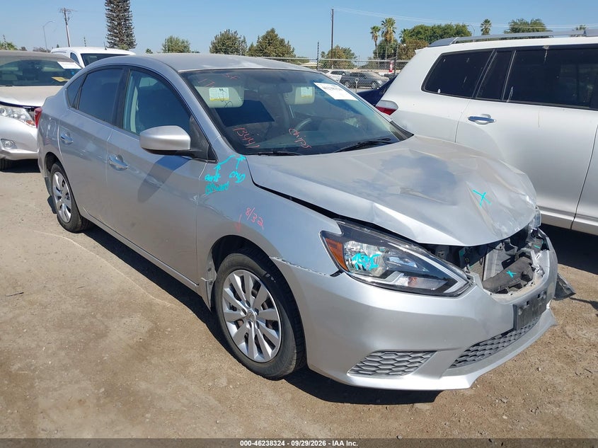 2016 NISSAN SENTRA S | 3N1AB7APXGY284162 | UPCARS