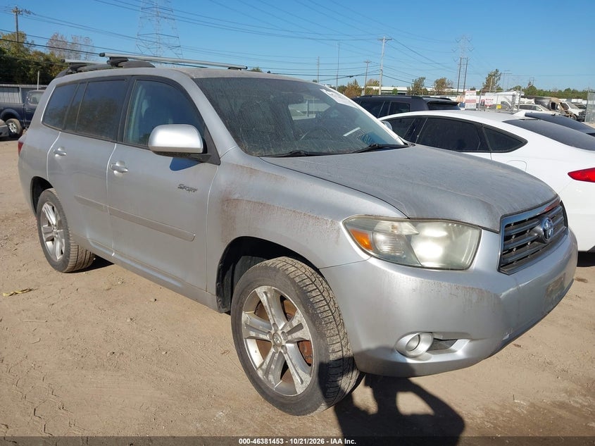 2010 TOYOTA HIGHLANDER SPORT V6 | 5TDEK3EH8AS001461 | UPCARS