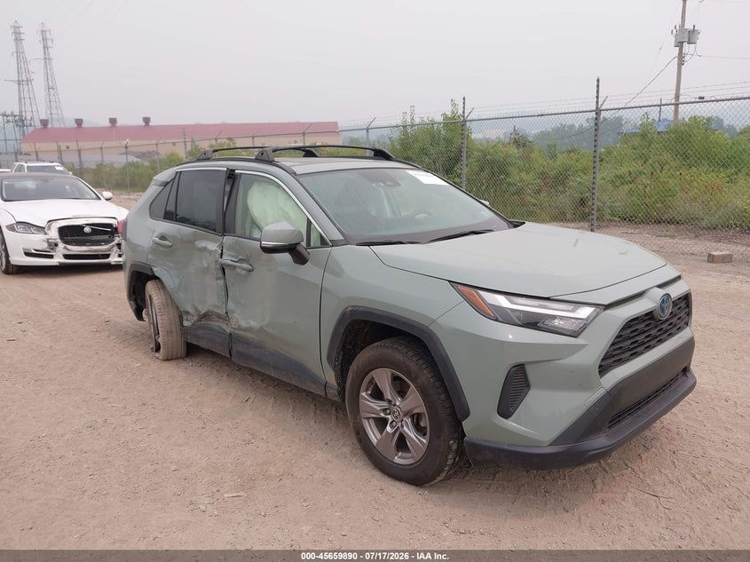 2022 TOYOTA RAV4 HYBRID XLE | JTMRWRFV8ND568932 | UPCARS