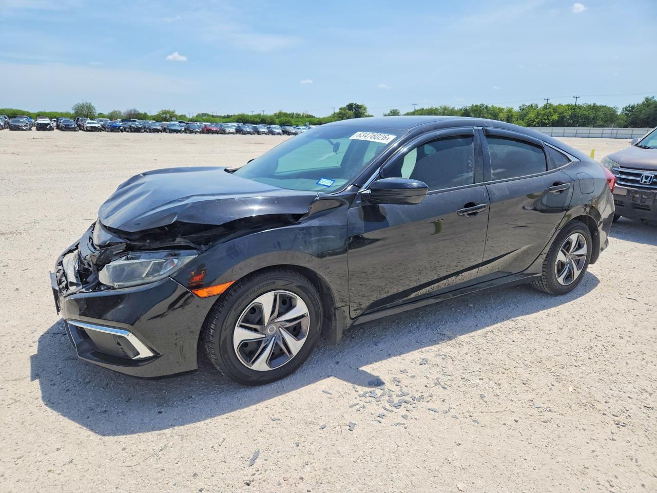 2021 HONDA CIVIC LX | 2HGFC2F64MH554122 | UPCARS