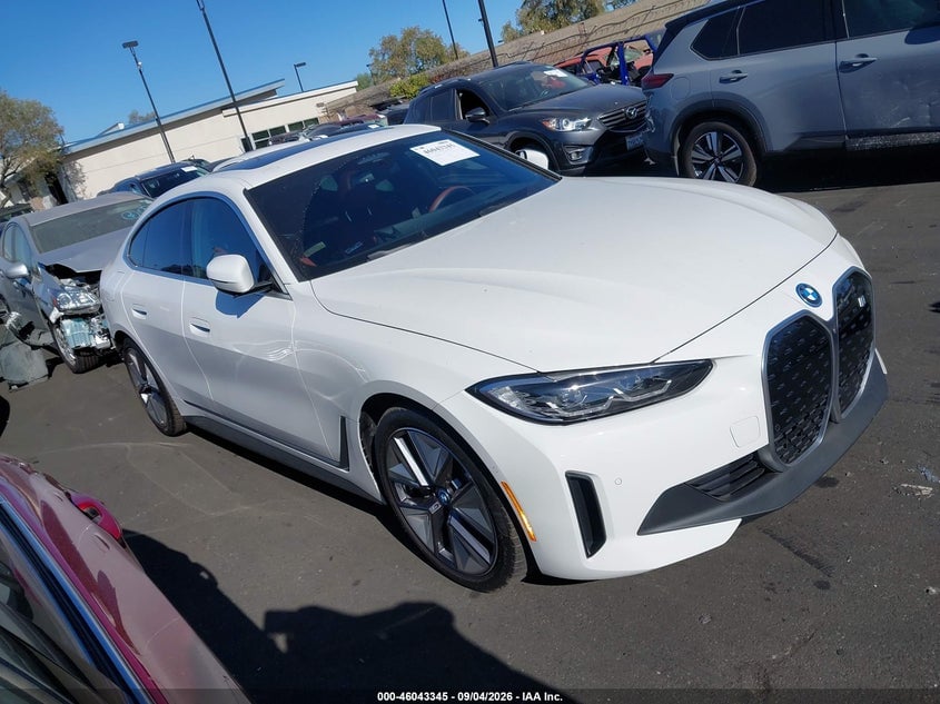 2024 BMW I4 GRAN COUP EDRIVE40 | WBY73AW02RFS46981 | UPCARS