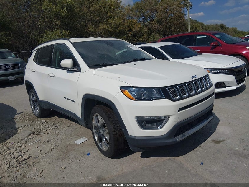 2021 JEEP COMPASS LIMITED 4X4 | 3C4NJDCBXMT523672 | UPCARS