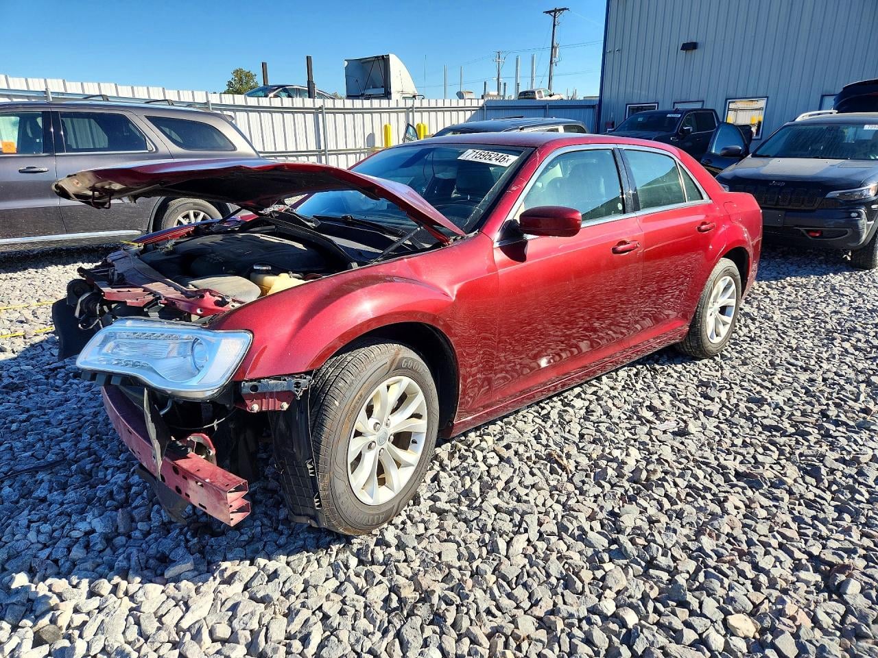 2016 CHRYSLER 300 LIMITED | 2C3CCAAG7GH233678 | UPCARS