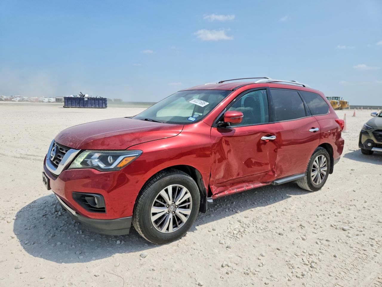 2017 NISSAN PATHFINDER SV | 5N1DR2MN0HC630079 | UPCARS
