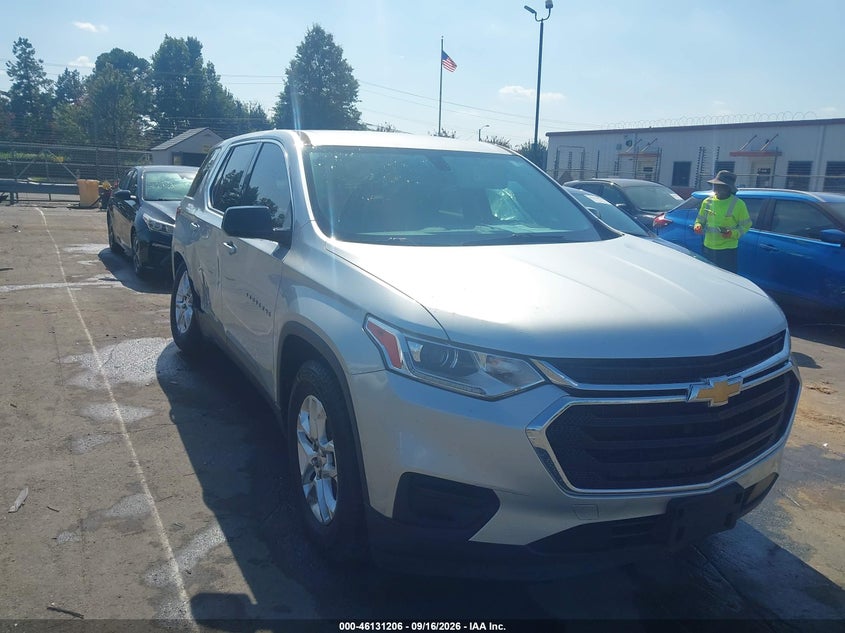 2020 CHEVROLET TRAVERSE FWD LS | 1GNERFKW5LJ118857 | UPCARS