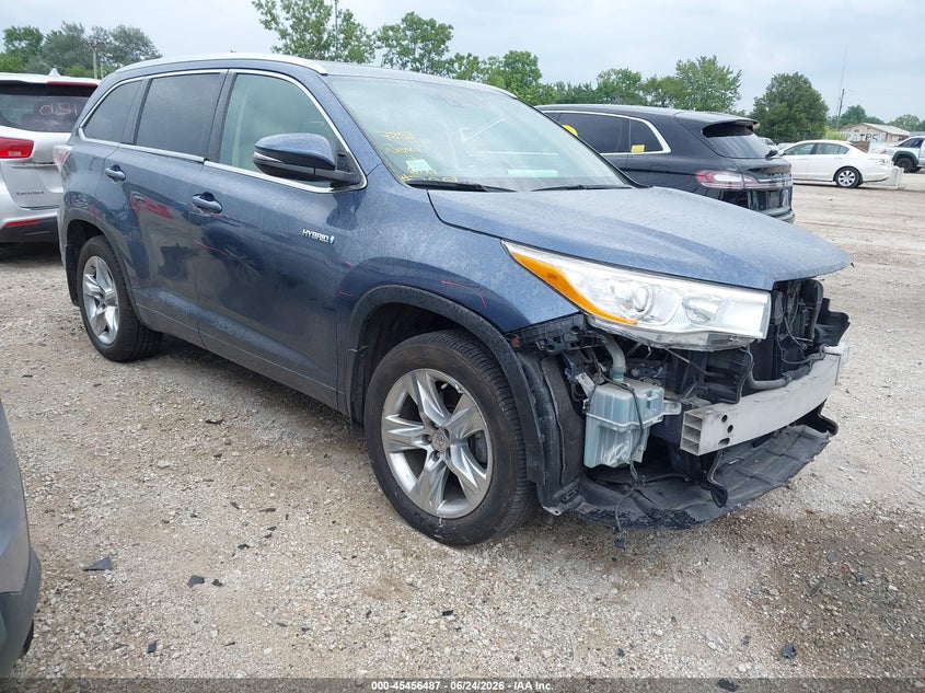 2015 TOYOTA HIGHLANDER HYBRID LIMITED PLATINUM V6 | 5TDDCRFH1FS007264 | UPCARS