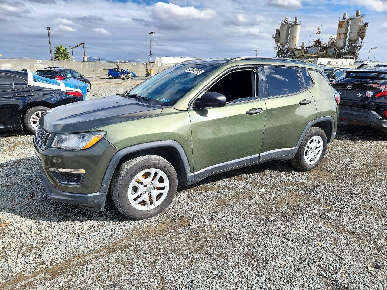 2018 JEEP COMPAS SPORT | 3C4NJCAB2JT105597 | UPCARS