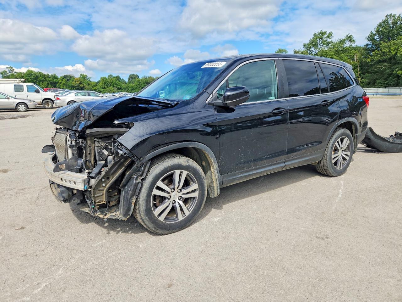 2017 HONDA PILOT EXL | 5FNYF6H56HB092684 | UPCARS