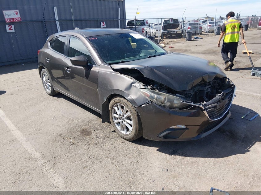 2014 MAZDA MAZDA3 I GRAND TOURING | JM1BM1M71E1208609 | UPCARS