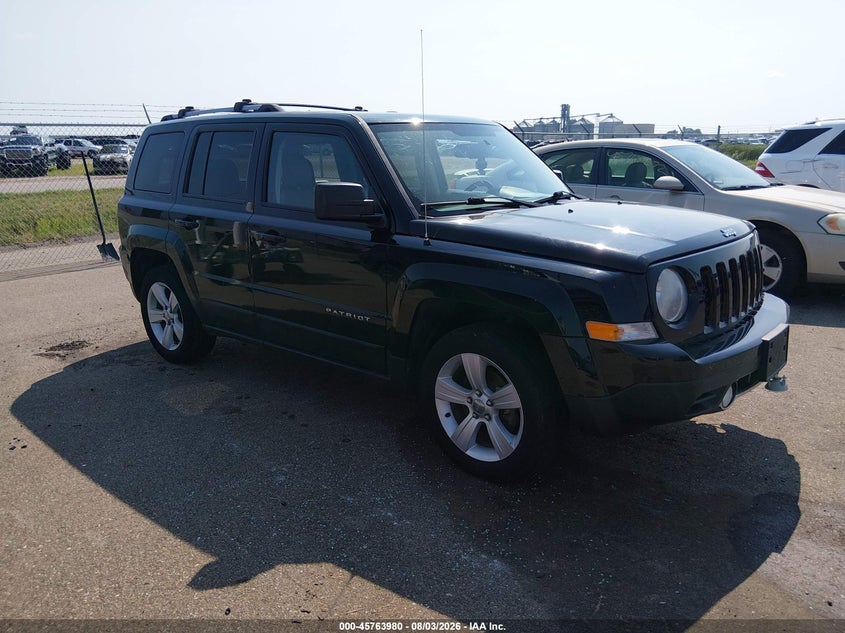 2013 JEEP PATRIOT LIMITED | 1C4NJPCB3DD192165 | UPCARS