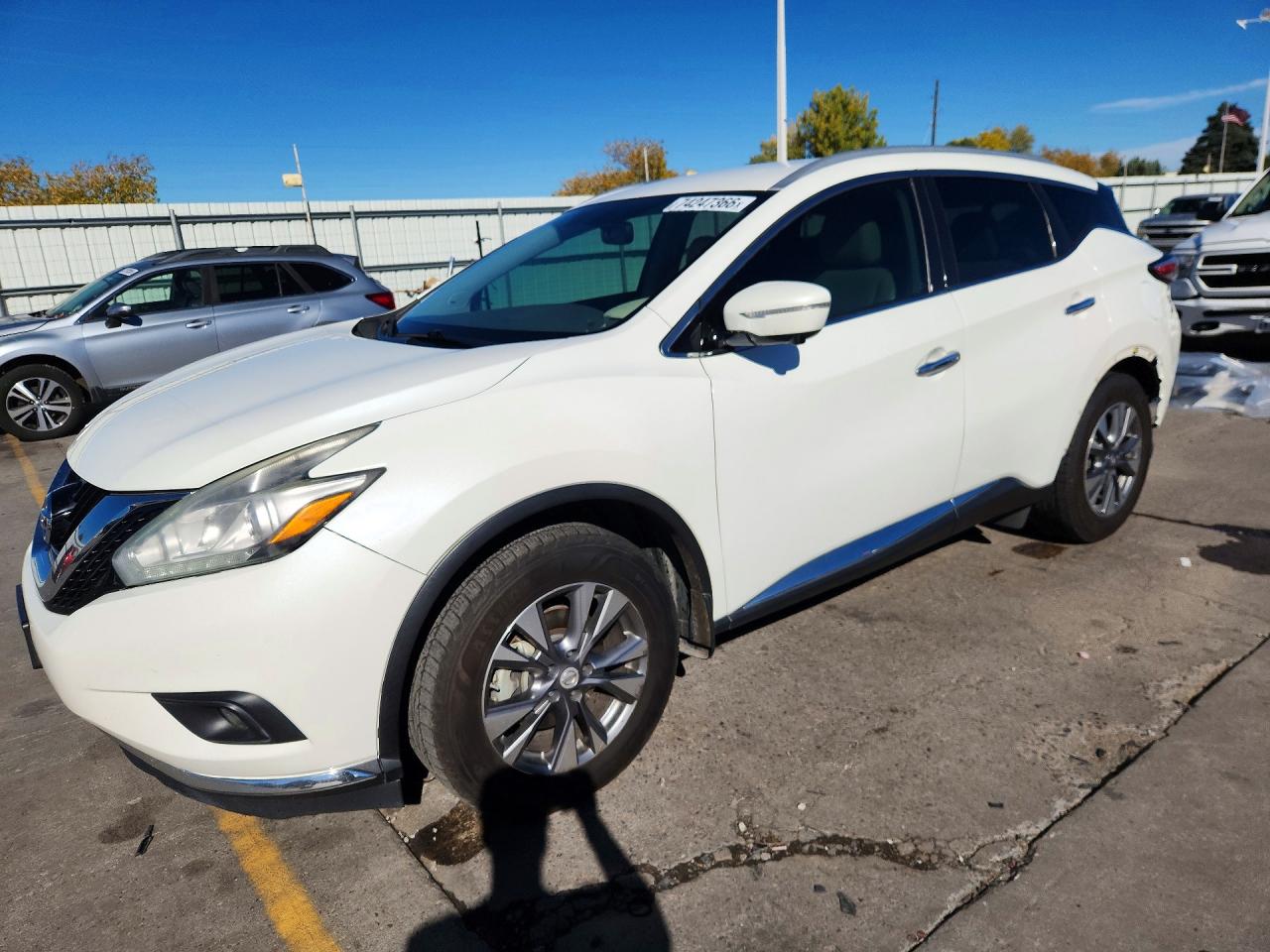 2015 NISSAN MURANO SL | 5N1AZ2MH2FN221693 | UPCARS