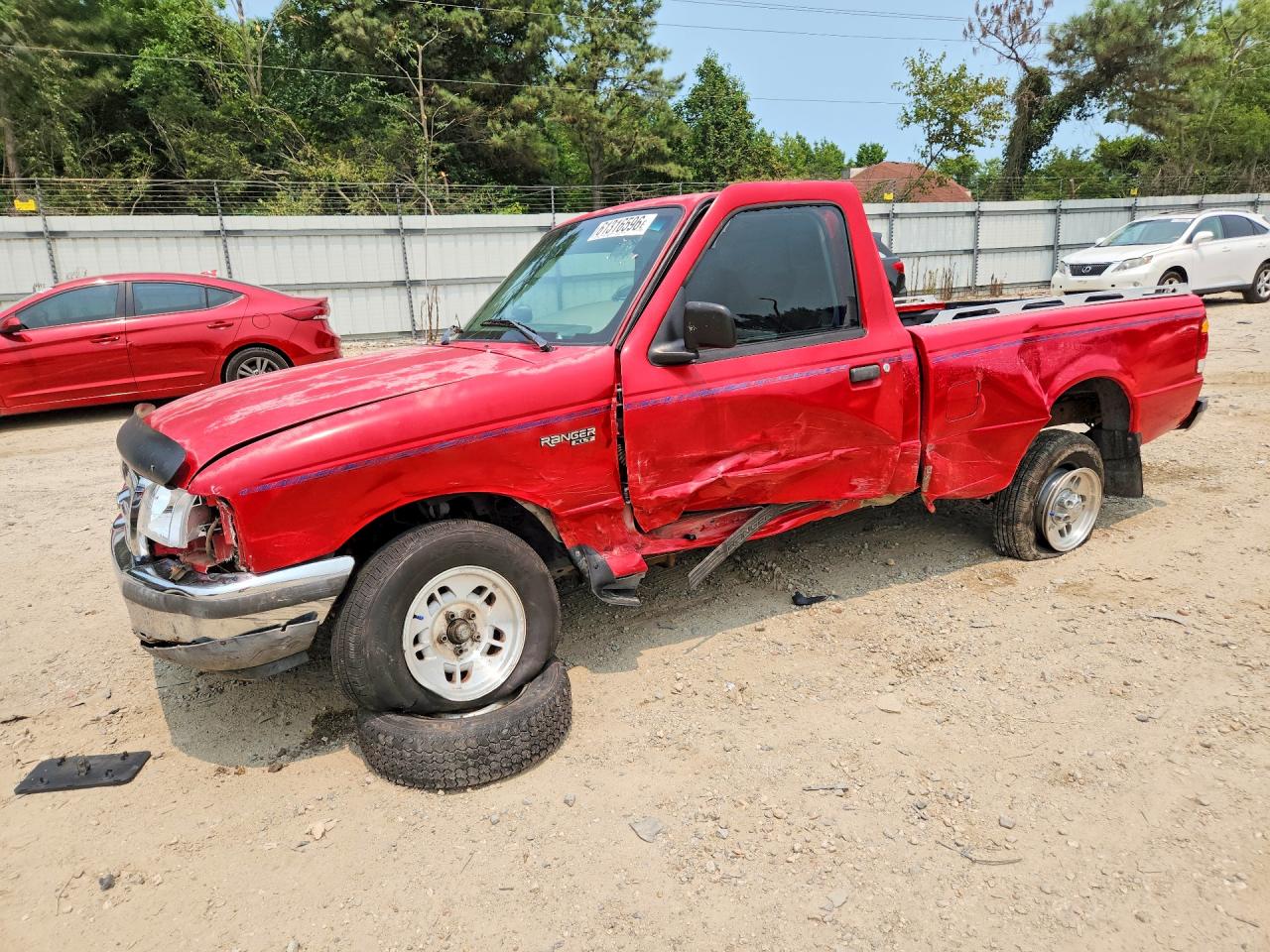 1998 FORD RANGER | 1FTYR10C3WUA56492 | UPCARS