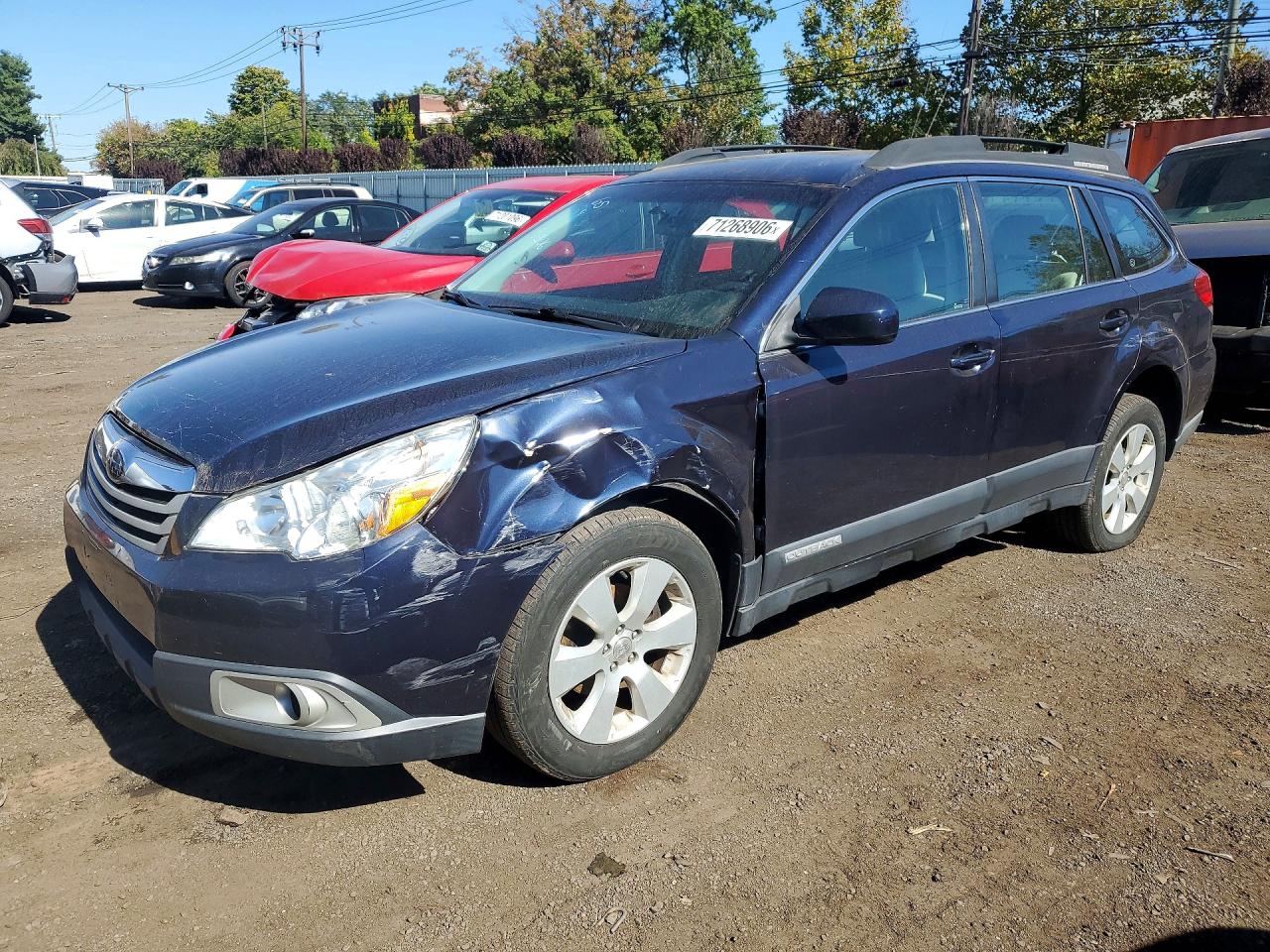 2012 SUBARU OUTBACK 2.5I | 4S4BRBAC1C3285387 | UPCARS