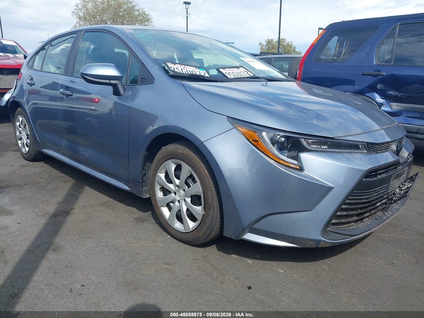 2025 TOYOTA COROLLA LE | 5YFB4MDE4SP265829 | UPCARS