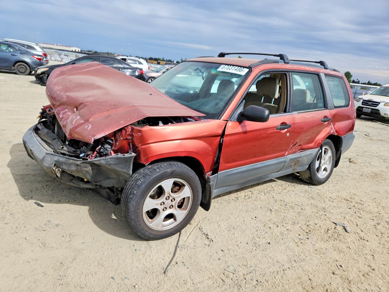 2003 SUBARU FORESTER 2.5X | JF1SG63673H716171 | UPCARS
