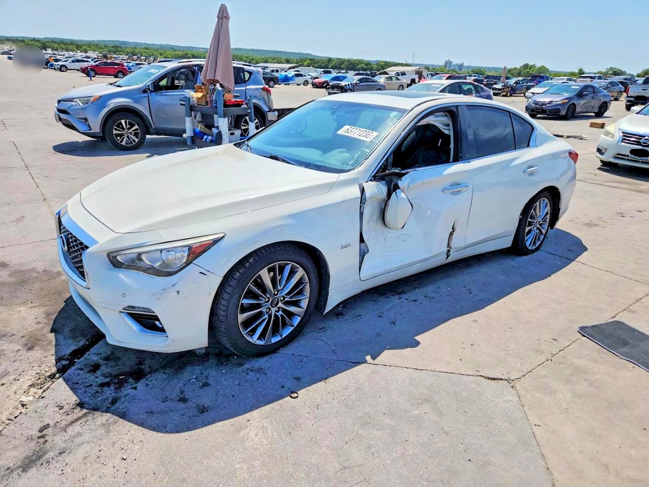 2018 INFINITI Q50 3.0T LUXE | JN1EV7AR9JM434329 | UPCARS