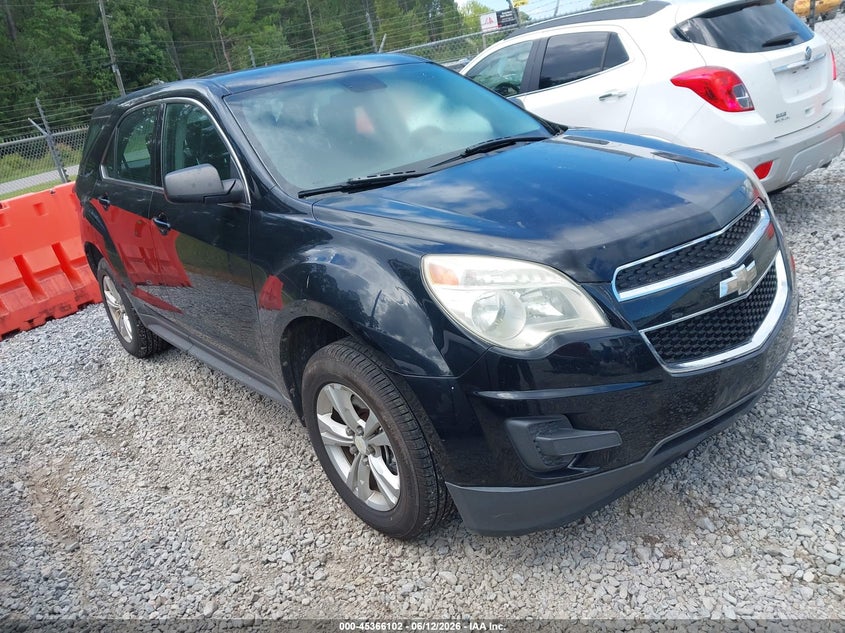2012 CHEVROLET EQUINOX LS | 2GNFLCEK5C6314596 | UPCARS