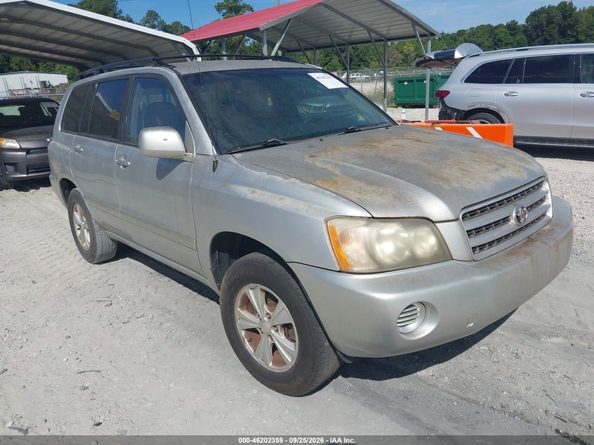 2003 TOYOTA HIGHLANDER V6 (A4) | JTEGF21A530075597 | UPCARS