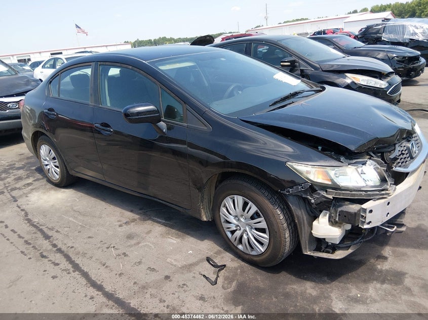 2014 HONDA CIVIC LX | 19XFB2F58EE078026 | UPCARS