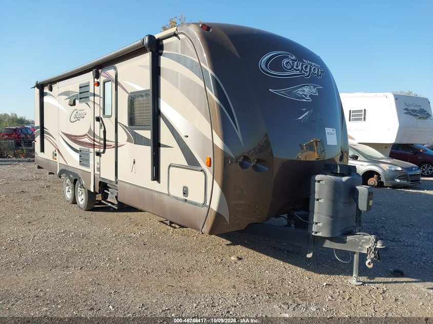 2016 KEYSTONE RV COUGAR XLITE 26RBI TRAVEL TRAILER | 4YDT26R29GV501350 | UPCARS