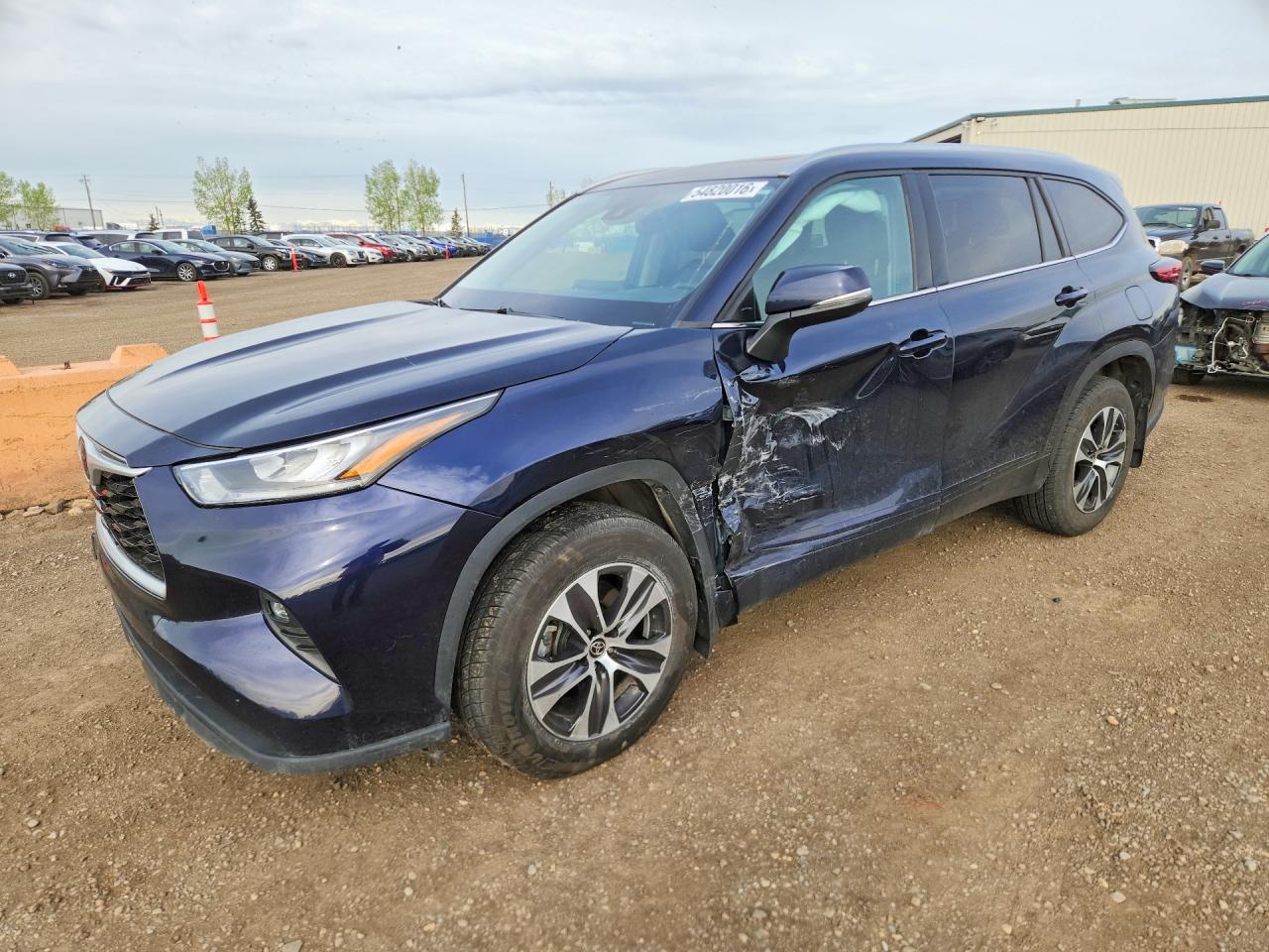 2021 TOYOTA HIGHLANDER XLE | 5TDGZRBH7S557468 | UPCARS