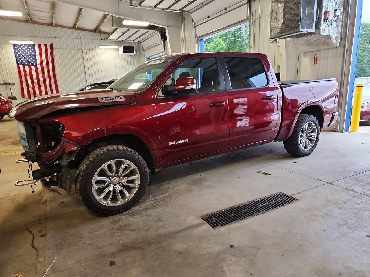 2021 RAM 1500 LARAMIE | 1C6SRFJT8MN524412 | UPCARS