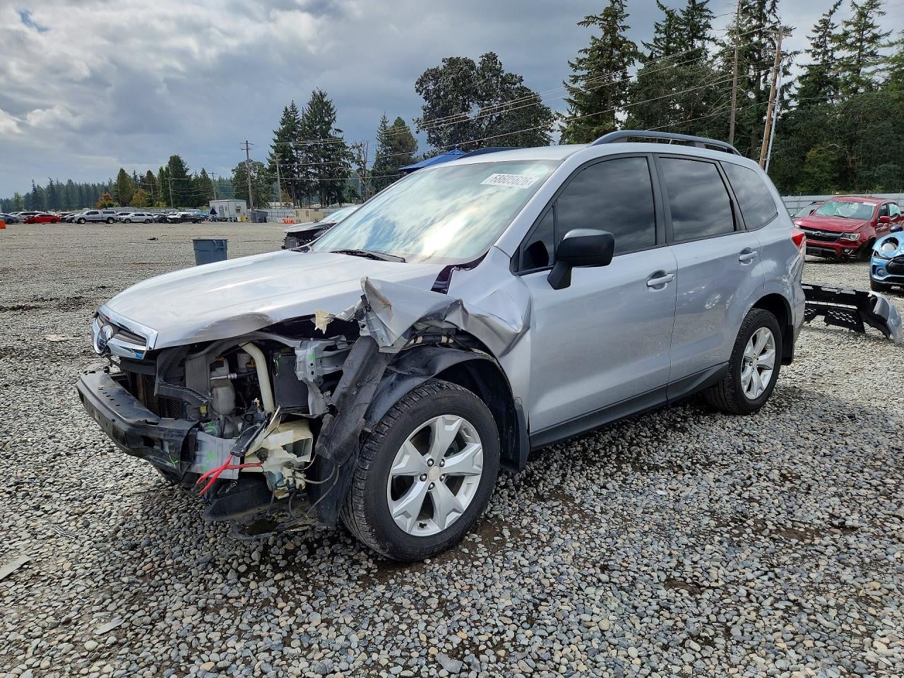 2015 SUBARU FORESTER 2.5I | JF2SJABC2FH466737 | UPCARS