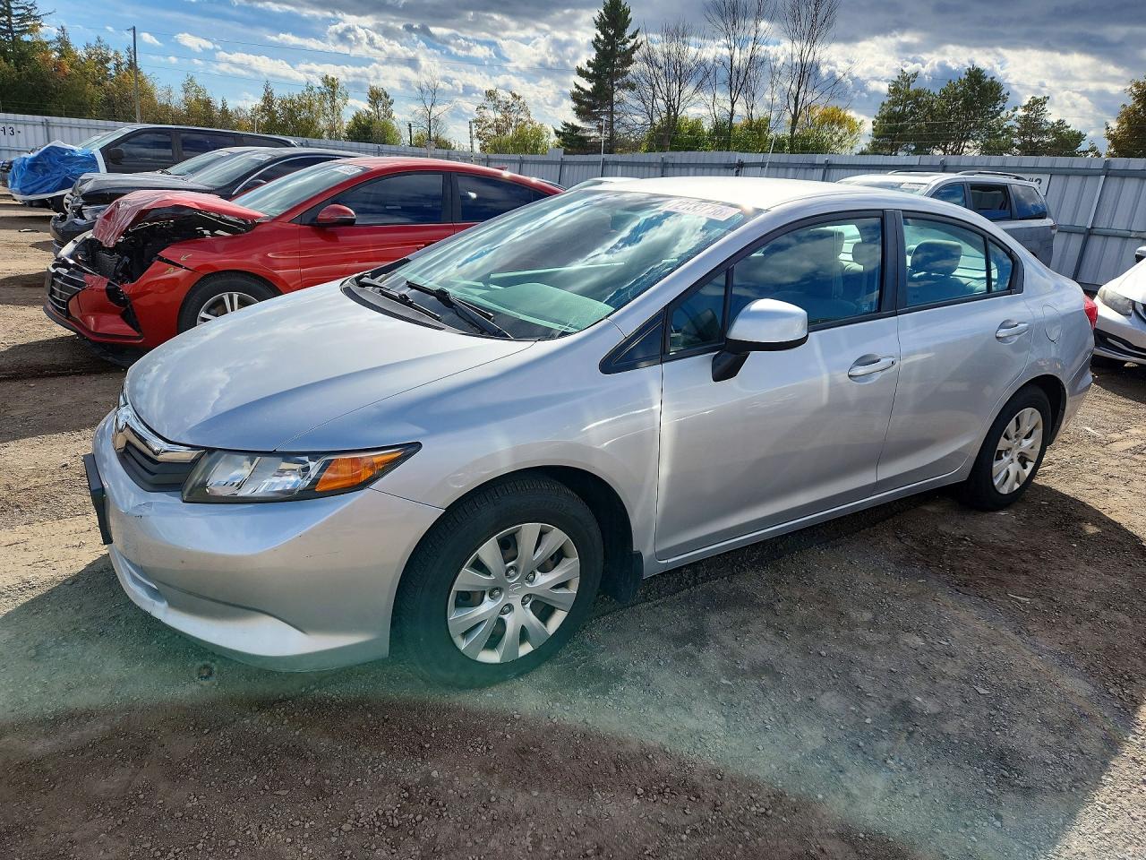 2012 HONDA CIVIC LX | 2HGFB2F42CH041130 | UPCARS
