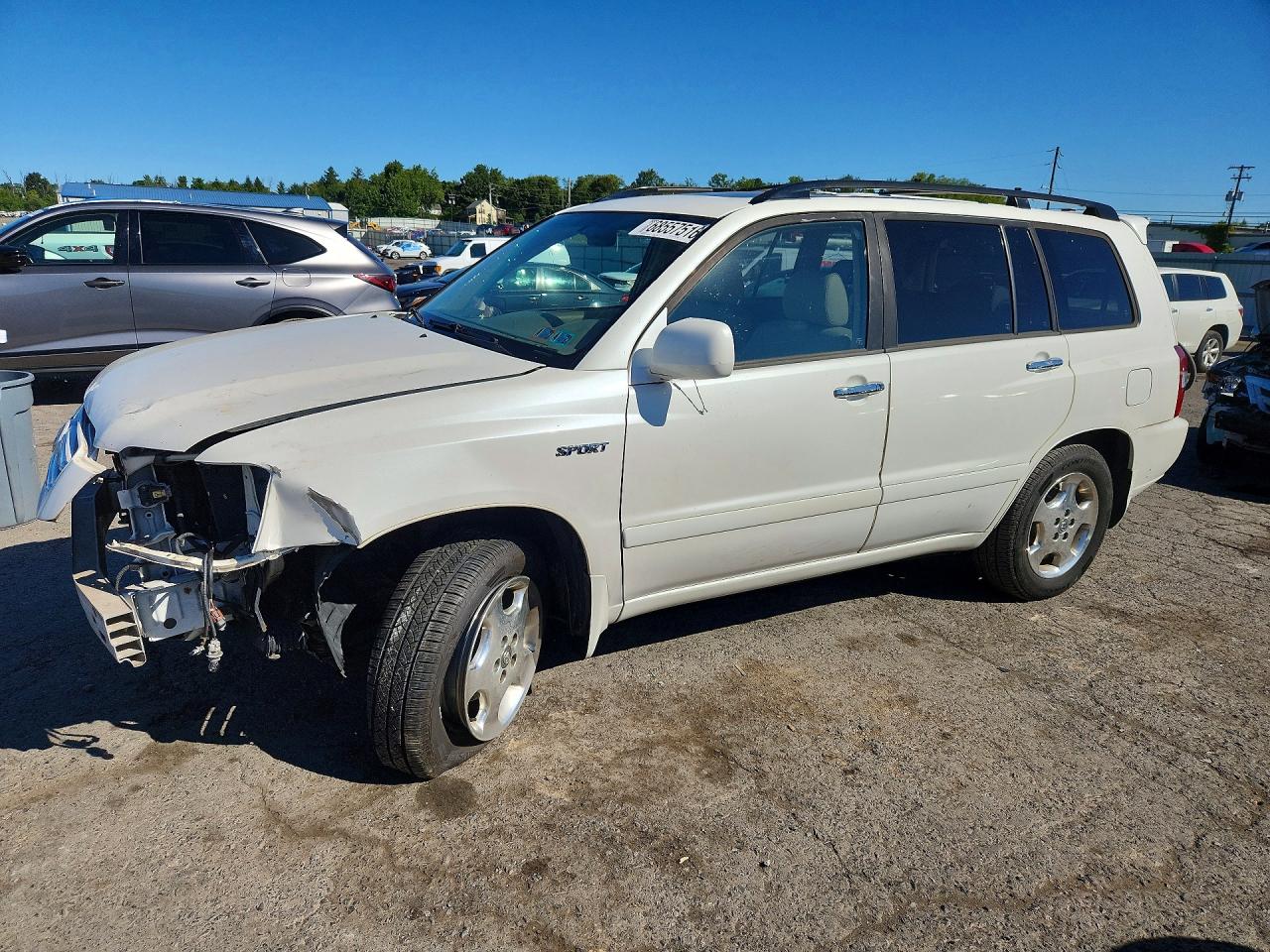 2006 TOYOTA HIGHLANDER SPORT | JTEEP21A760167500 | UPCARS