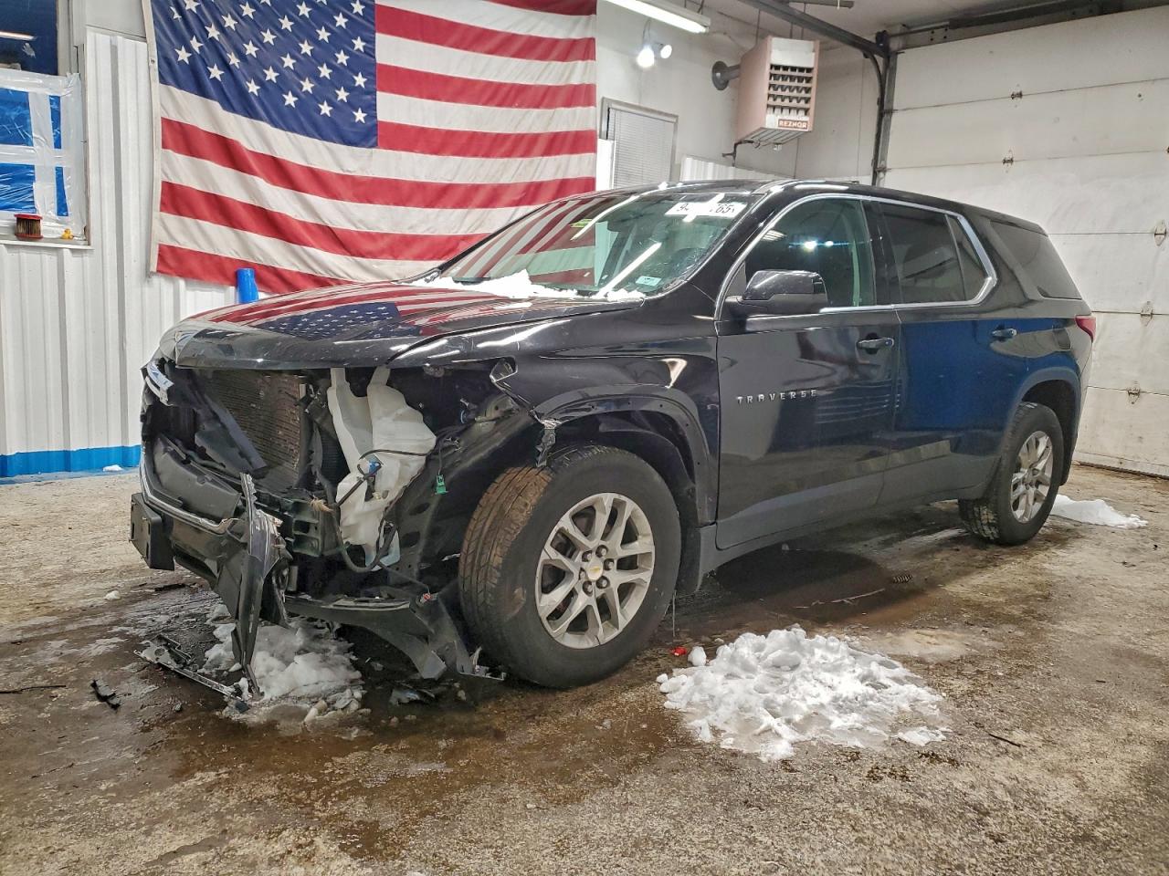 2021 CHEVROLET TRAVERSE LS | 1GNEVFKW8MJ203687 | UPCARS