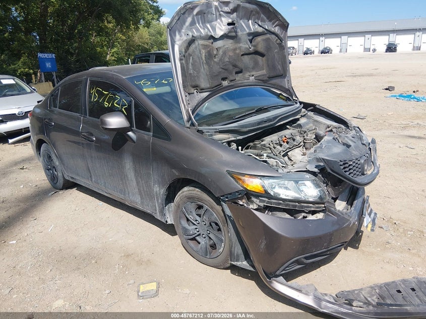 2013 HONDA CIVIC LX | 19XFB2F5XDE026962 | UPCARS