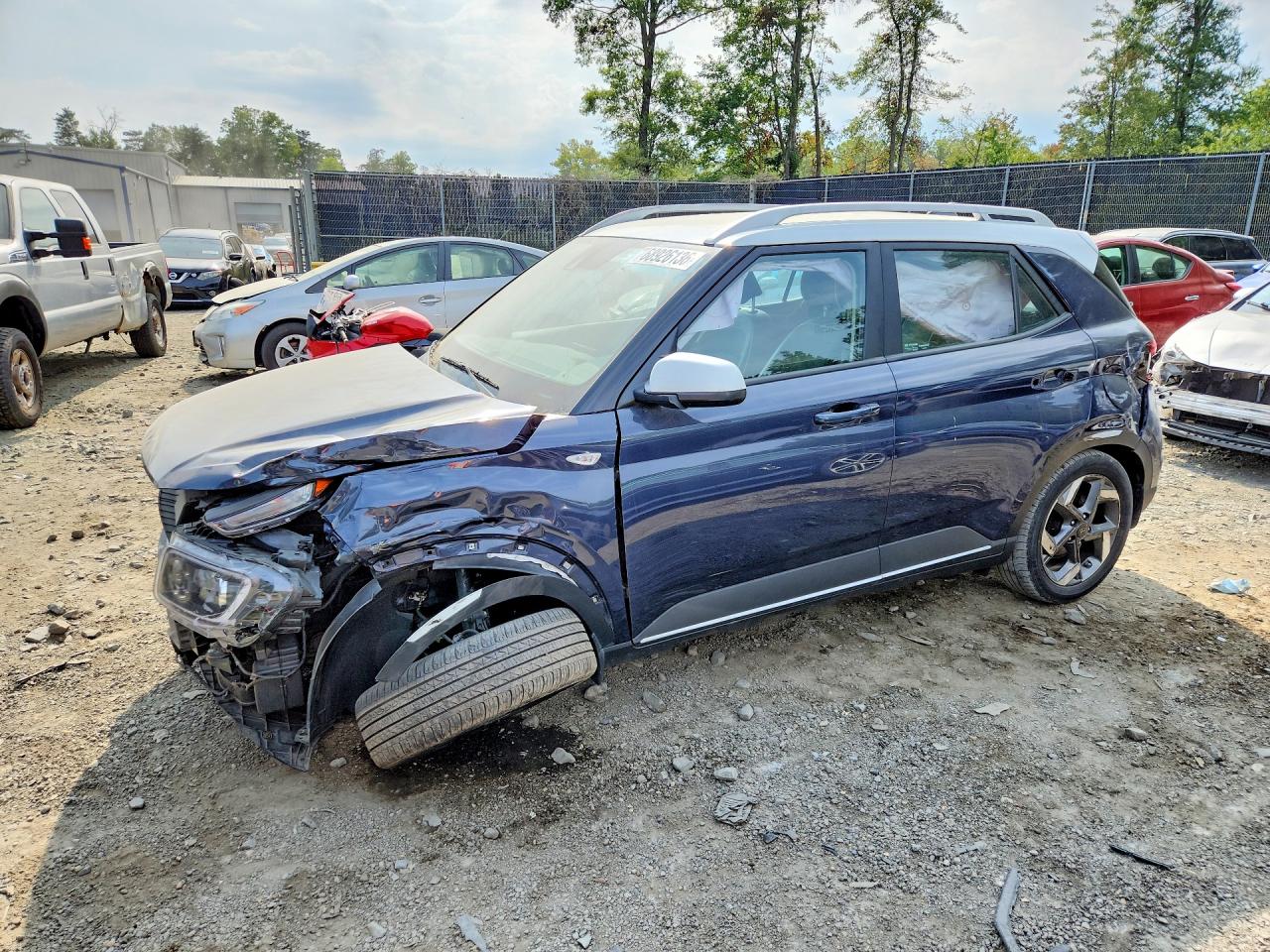 2021 HYUNDAI VENUE DENIM | KMHRC8A37MU121270 | UPCARS