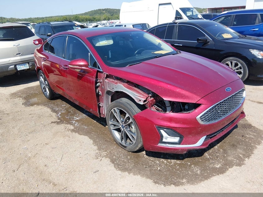 2019 FORD FUSION TITANIUM | 3FA6P0D90KR225820 | UPCARS