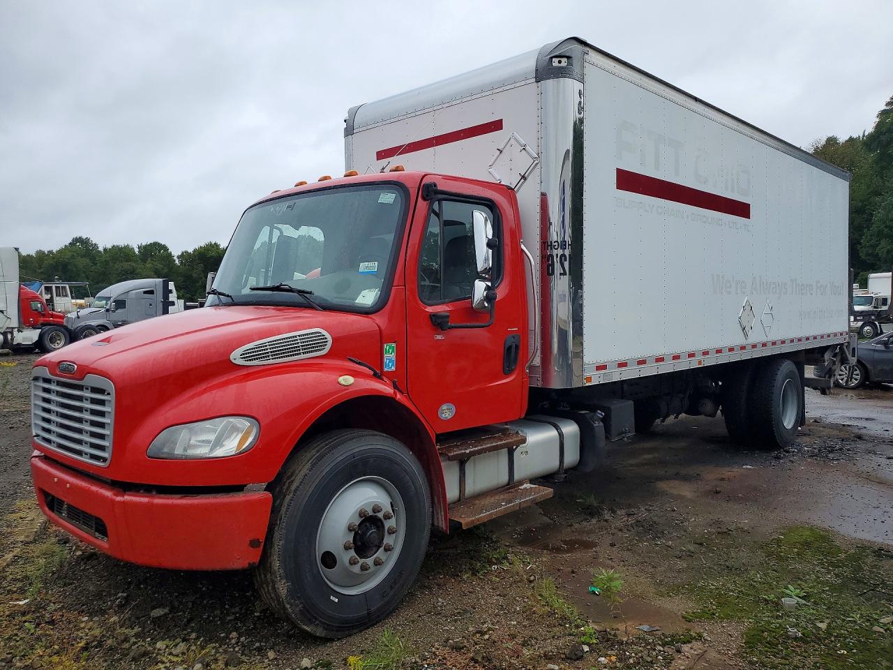 2017 FREIGHTLINER ALL OTHER BUSINESS CLASS  BOX TRUCK | 1FVACXDT4HHHY2624 | UPCARS