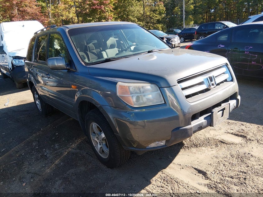 2007 HONDA PILOT EX | 5FNYF18447B020083 | UPCARS