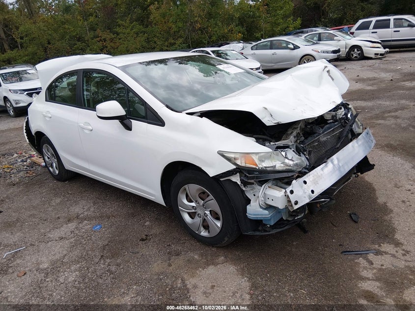 2013 HONDA CIVIC LX | 19XFB2F59DE069298 | UPCARS